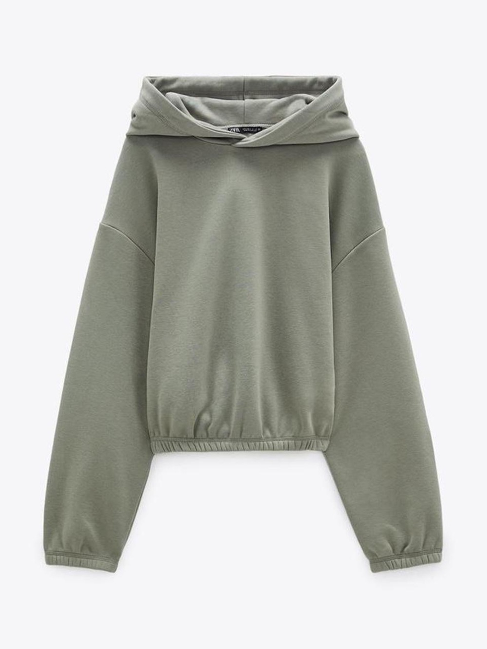 Zara Women's Sage Green Sweatshirt